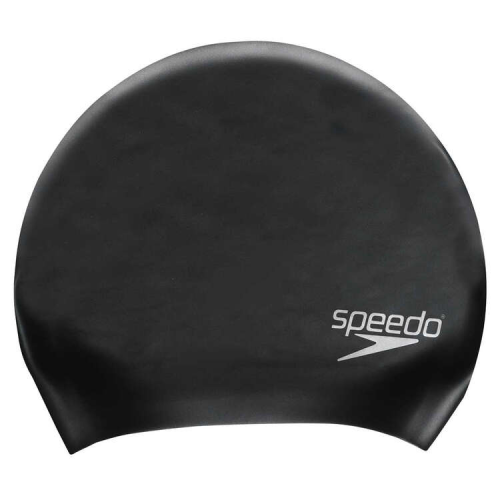 Speedo Long Hair Cap Black