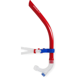Speedo Centre  Snorkel Red/Blue