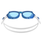 Speedo Futura Classic Clear/Neon Blue Junior Goggles