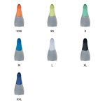 Speedo  Long Blade Fin Grey