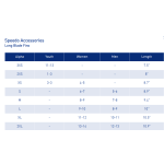 Speedo  Long Blade Fin Grey