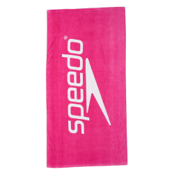 Speedo Logo Towel Pink/White