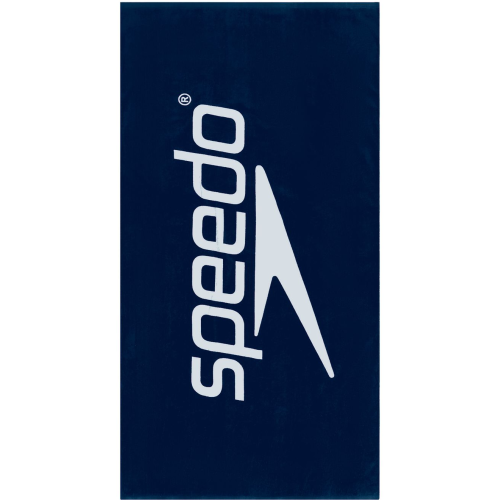 Speedo Logo Towel Navy/White