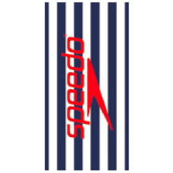Speedo Logo Towel Navy/Red/White