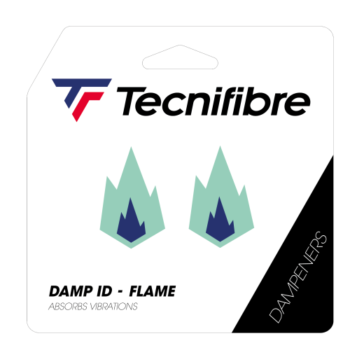 Tecnifibre Damp Id Flame 2 pack vibration dampener Tecnifibre Damp Id Flame 2 pack vibration dampener