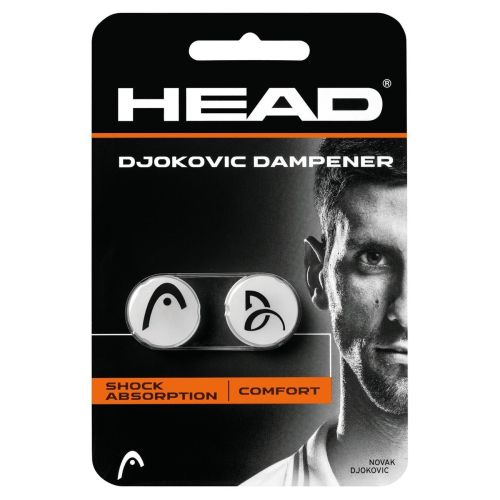 Head Djokovic Dampener 2pack White Head Djokovic Dampener 2pack White