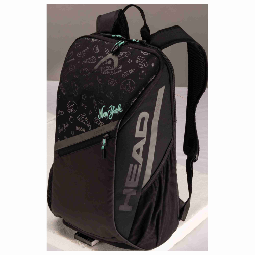 Head Tour Backpack 25L Neon 2025 261965 Black Tennis Bag