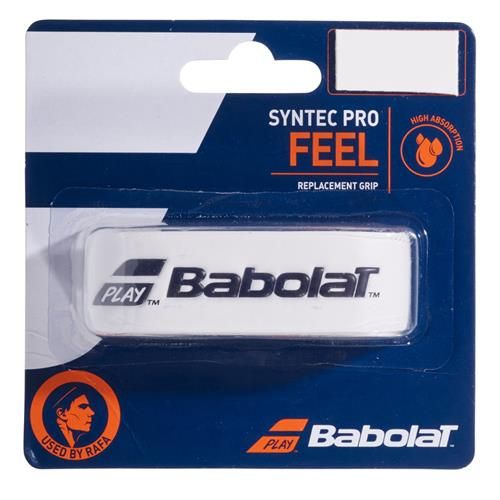 BABOLAT SYNTEC PRO REPLACEMENT  GRIP WHITE