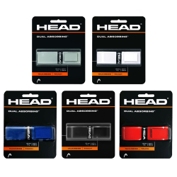 Head Dual Absorbing Assorted Colours Replacement Grips