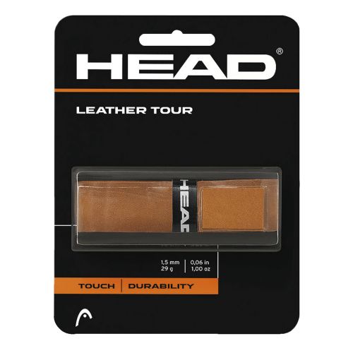 Head Leather Tour Brown Replacement Grip Head Leather Tour Brown Replacement Grip