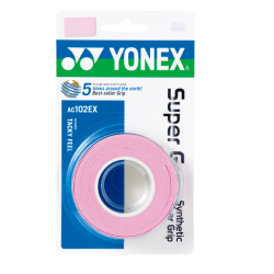 YONEX Super Grap 3-Pack Overgrip – French Pink