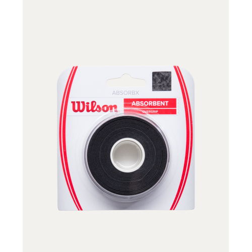 Wilson Absorbx black overgrip 3pack