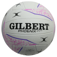 Gilbert Phoenix Trainer Netball Size-5 White
