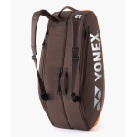 Yonex Pro Racquet 6 Pack Bag BA92426 Espresso Brown Tennis Bag Yonex Pro Racquet 6 Pack Bag BA92426 Espresso Brown Tennis Bag