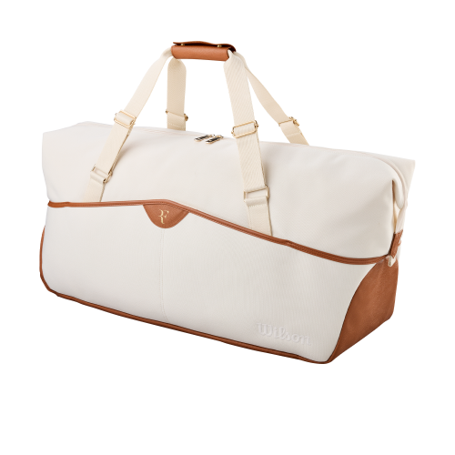Wilson RF Lawn Collection Practice Duffle Bag Cream