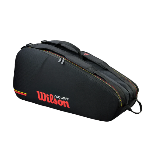Wilson Pro Staff Classic 6pack Black Tennis Bag