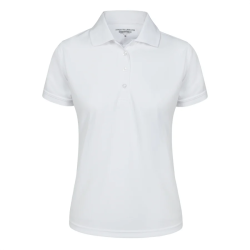 Sporte Leisure AERO Plain Polo (SPLAER) – White (Womens)