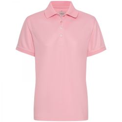 Sporte Leisure Aero Plain Polo SPLAER Pink Womens Golf