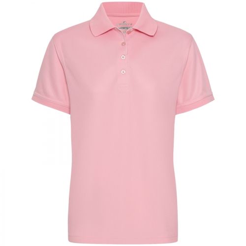 Sporte Leisure Aero Plain Polo SPLAER Pink Womens Golf