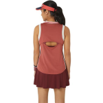 Asics Match Tank 2042a277-602 Red Snapper Ladies Tennis