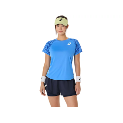 Asics Game SS Top 2042A351-401 blue coast ladies