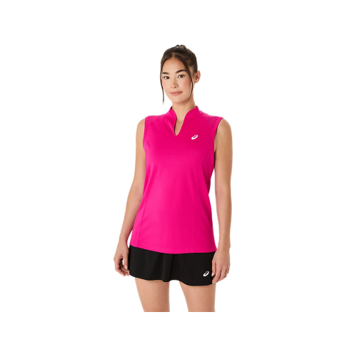 Asics Court Tank 2042A370-701 Pink Rave Womens Tennis Asics Court Tank 2042A370-701 Pink Rave Womens Tennis