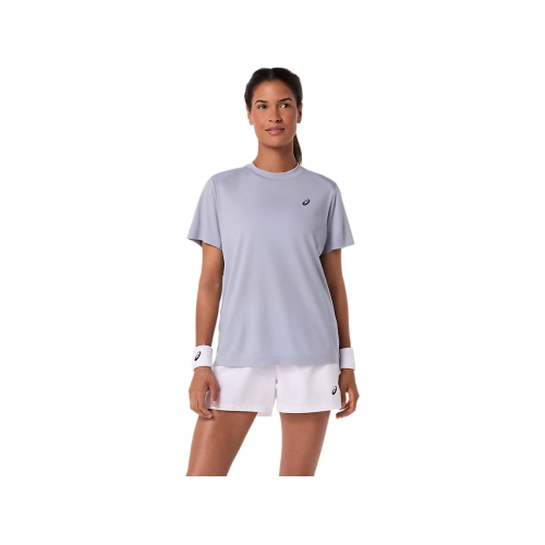 Asics Court SS top 2042A371-404 Grey Blue ladies Asics Court SS top 2042A371-404 Grey Blue ladies
