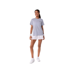 Asics Court SS top 2042A371-404 Grey Blue ladies Asics Court SS top 2042A371-404 Grey Blue ladies