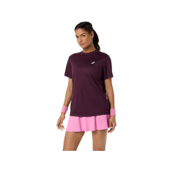 Asics Court SS Top 2042A371-500 Dark Aubergine Womens