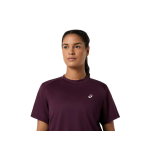 Asics Court SS Top 2042A371-500 Dark Aubergine Womens Asics Court SS Top 2042A371-500 Dark Aubergine Womens