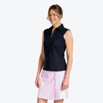 Nivo Nikki II Sleeveless Polo NV4211101 Black Womens Nivo Nikki II Sleeveless Polo NV4211101 Black Womens