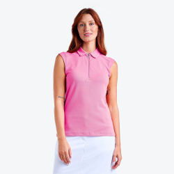 Nivo Nikki II Sleeveless Polo NV4211101 Sachet Pink Womens