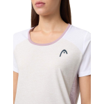 Head Play Tech T-Shirt 814086 White Womens Tennis Shirt