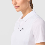 Head Club 25 Tech Polo 814715 White Womens Tennis Shirt Head Club 25 Tech Polo 814715 White Womens Tennis Shirt