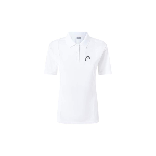 Head Club 25 Tech Polo 814715 White Womens Tennis Shirt Head Club 25 Tech Polo 814715 White Womens Tennis Shirt