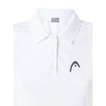 Head Club 25 Tech Polo 814715 White Womens Tennis Shirt Head Club 25 Tech Polo 814715 White Womens Tennis Shirt