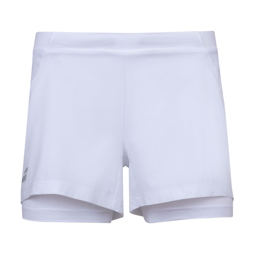 BABOLAT EXERCISE SHORT WHITE LADIES TENNIS