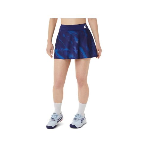 Asics Match Graphic Skort 2042a237-411 Dive Blue Ladies Tennis Asics Match Graphic Skort 2042a237-411 Dive Blue Ladies Tennis