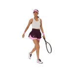 Asics Match Mesh Skirt 2042A455-500 Dark Aubergine Womens Tennis Skirt