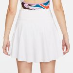 Nike Nk Drifit Club Skirt Regular Dx1132-100 White Nike Nk Drifit Club Skirt Regular Dx1132-100 White