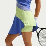 Nike NKCT DriFit Slam Skirt HR OZ II3233-736 Lemon Twist Womens Tennis Skirt