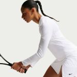 Nike DriFit Victory Straight Skirt FD5574-100 White Womens Tennis Nike DriFit Victory Straight Skirt FD5574-100 White Womens Tennis
