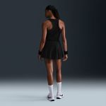 Nike DriFit Advantage Pleated Skirt FZ6512-010 Black Womens Tennis Nike DriFit Advantage Pleated Skirt FZ6512-010 Black Womens Tennis