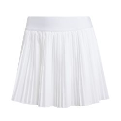 Adidas Club Pleat Skirt JD6116 White Ladies Tennis Skirt