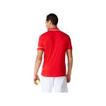 Asics Court Polo Shirt 2041a138-601 Red Mens Tennis Asics Court Polo Shirt 2041a138-601 Red Mens Tennis