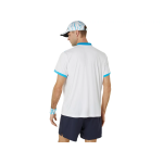 Asics Court polo 2041A256-105 white Tennis Shirt