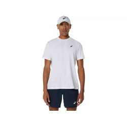 Asics Court SS Top 2041A339-100 White Mens Tennis