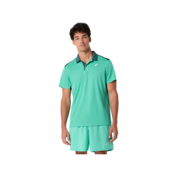 Asics Court Polo 2041A340-303 Aurora Green Mens Tennis Shirt