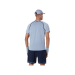 Asics Match SS Top 2041A392-400 Grey Blue Mens Tennis Shirt Asics Match SS Top 2041A392-400 Grey Blue Mens Tennis Shirt
