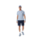 Asics Match SS Top 2041A392-400 Grey Blue Mens Tennis Shirt Asics Match SS Top 2041A392-400 Grey Blue Mens Tennis Shirt